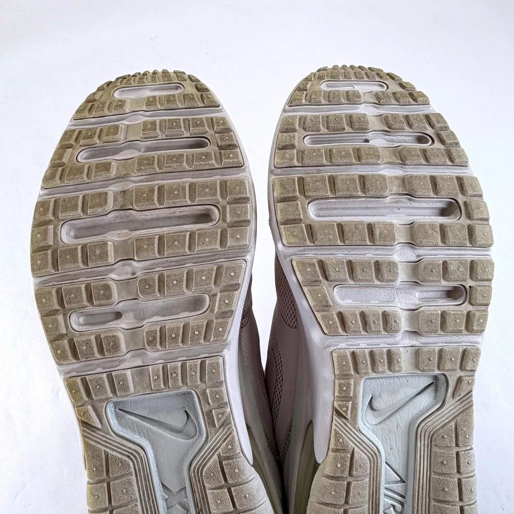 Nike Air Max Fury Running Shoes Mens 10 Platinum White Training Athletic Sneaker
